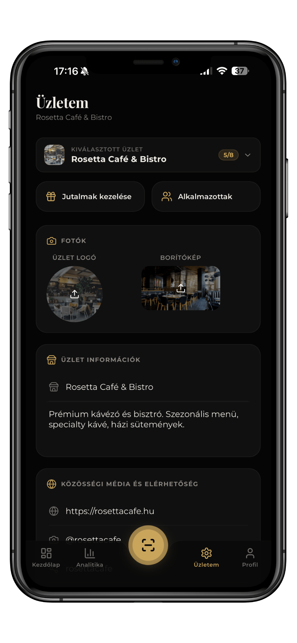 Revino vendor settings – complete control